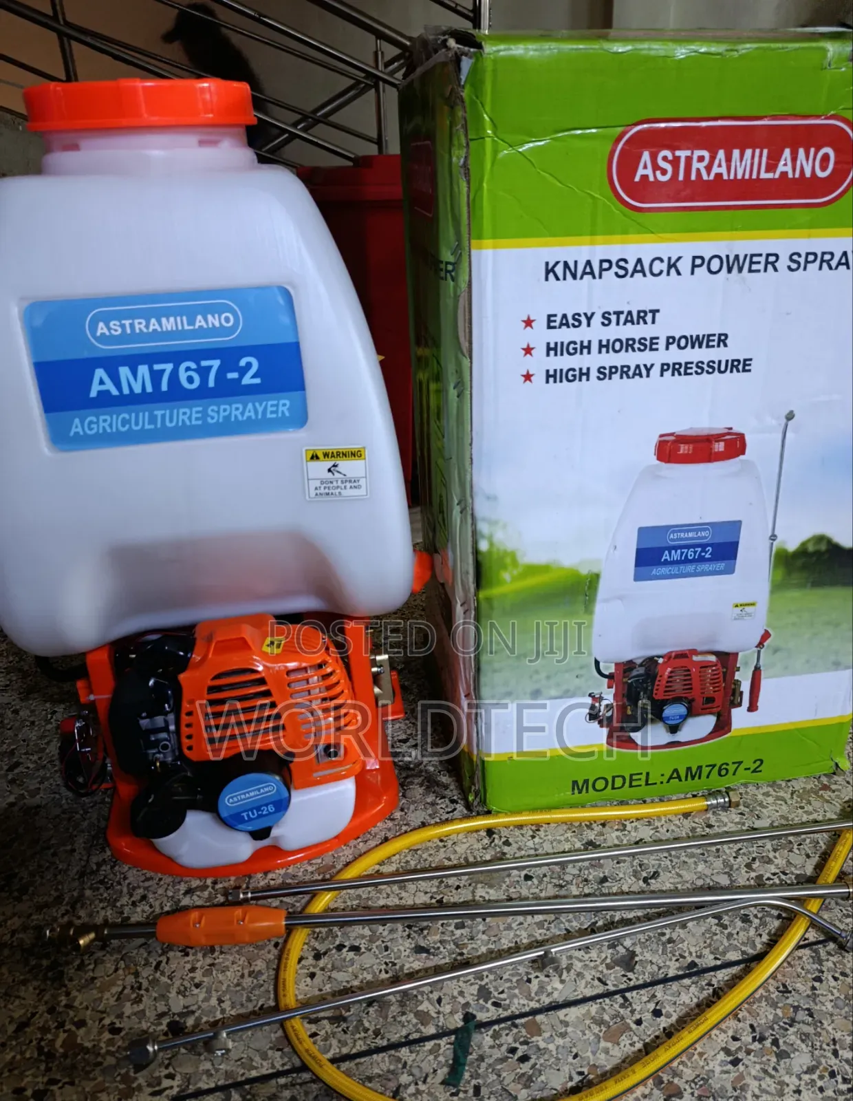 2 Stroke Petrol Engine Knapsack Sprayer/Astramilano Petrol Knapsack