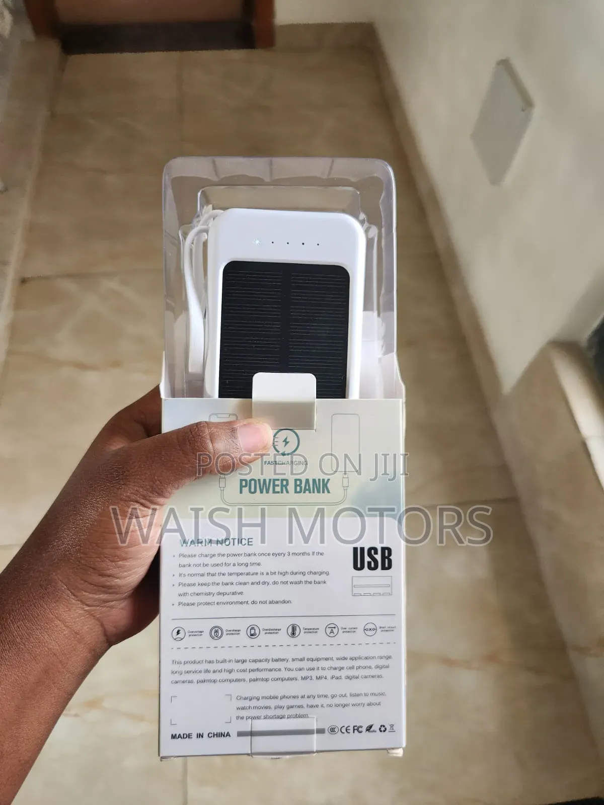 Solar Power Bank 2w
