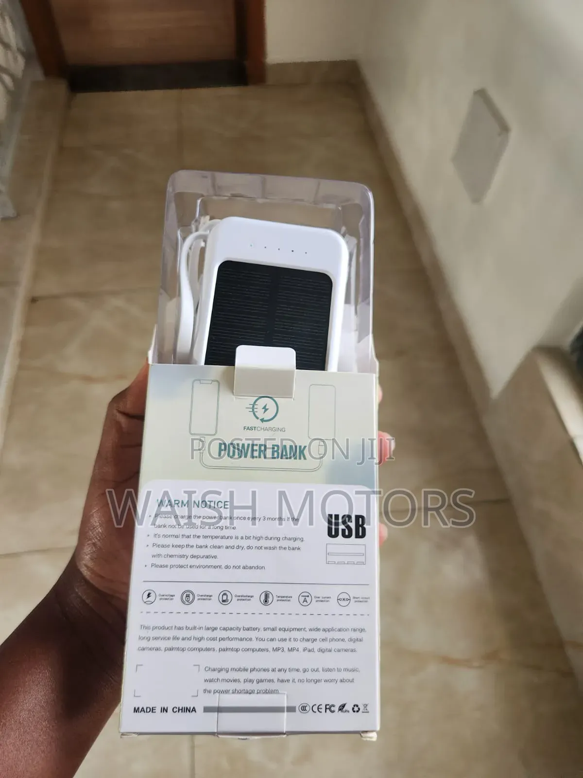 Solar Power Bank 2w
