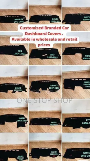 Different Car Models Custom Fit Dashboard Cover Mat in Different Price