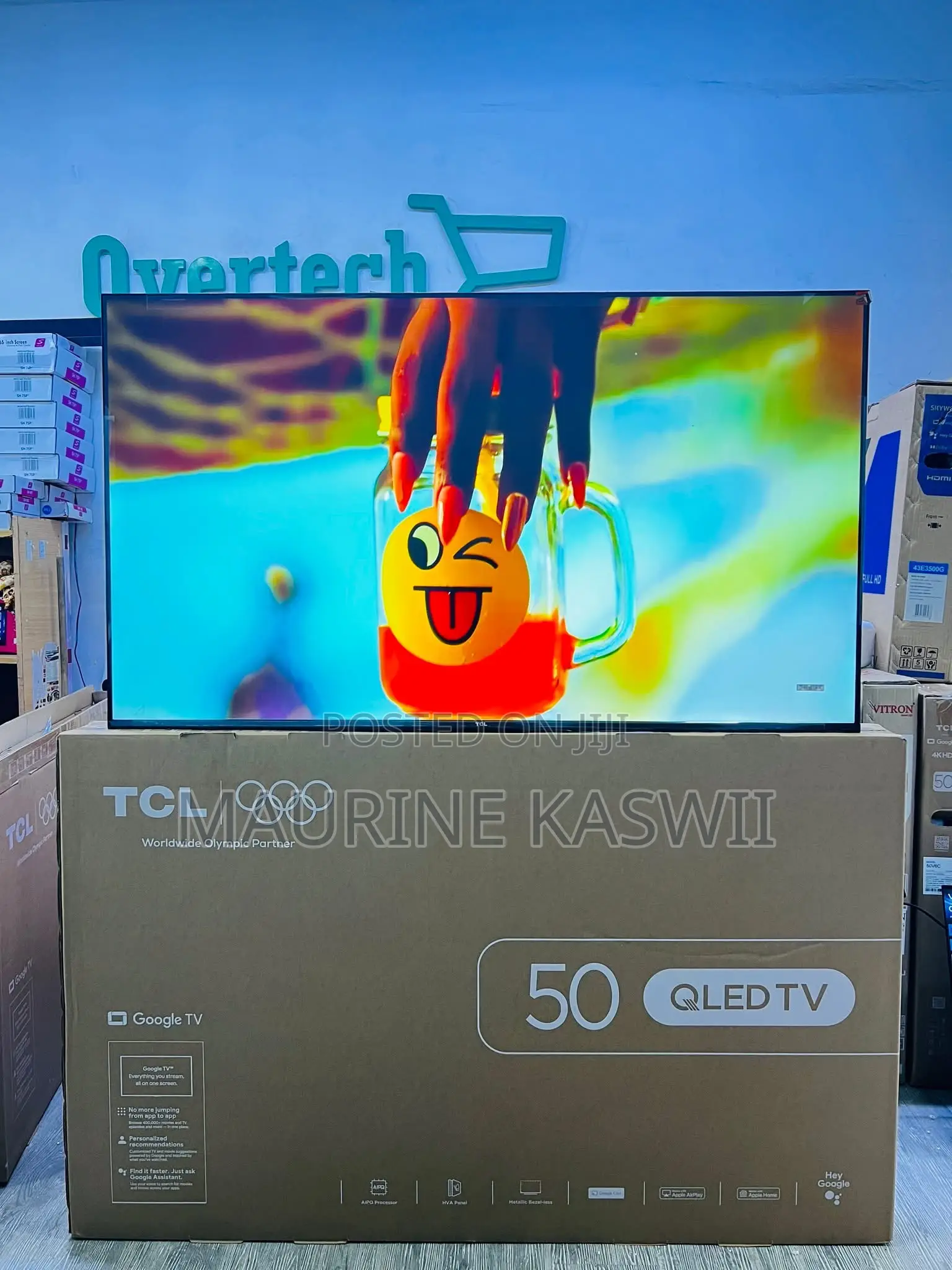 TCL 50 Qled HDR Frameless -50 T6d