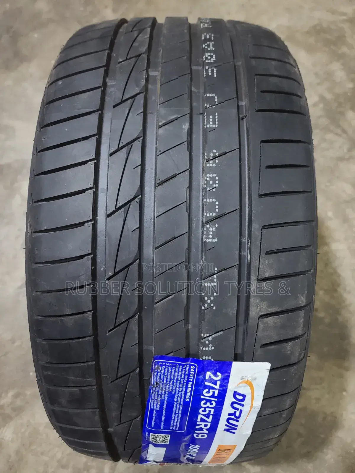 275/35r19 Durun Tyres 100w X/L Ru06