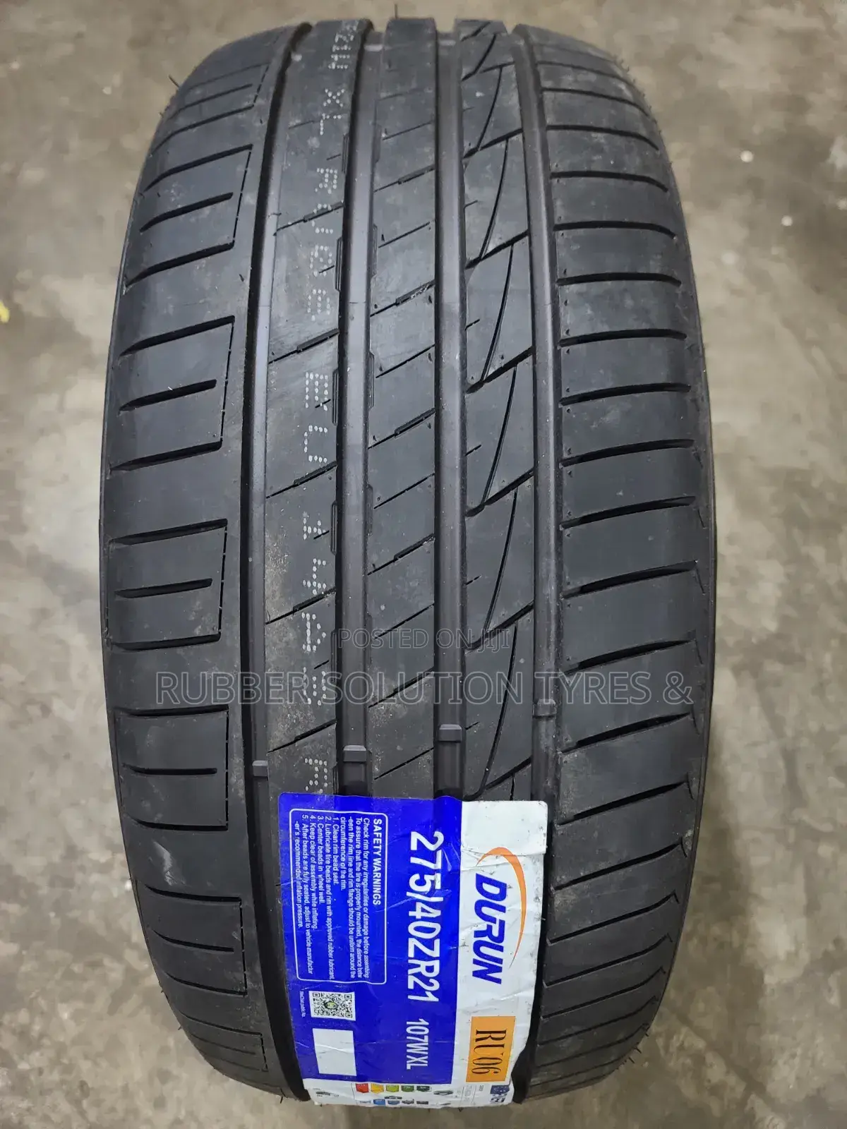 275 /40 R21 Durun Tyres 107w X/L Ru06