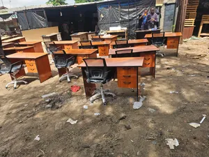 Computer Cherry Desk and Chair Available