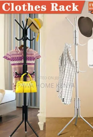 Metallic Coat Or Bags Hanger Stand