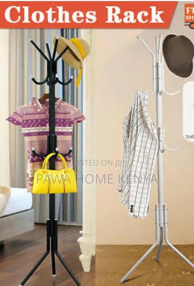 Metallic Coat Or Bags Hanger Stand - thumbnail 5