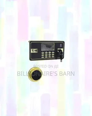Fireproof Biometric Steel Safe 60 Kg Dual Alarm Plus Backup Key