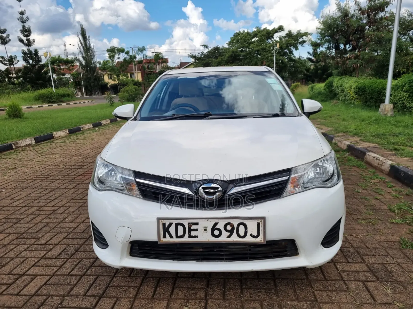 Toyota Axio 2014 White