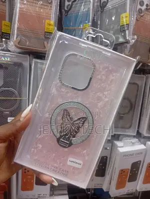 Apple iPhone 14 Pro Max Luxury Glitter Cute Butterfly-Plating