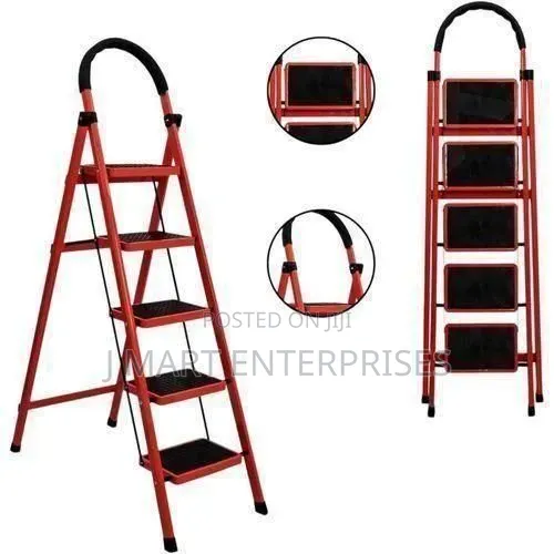 5 Step Anti Slip Heavy Duty Step Ladder