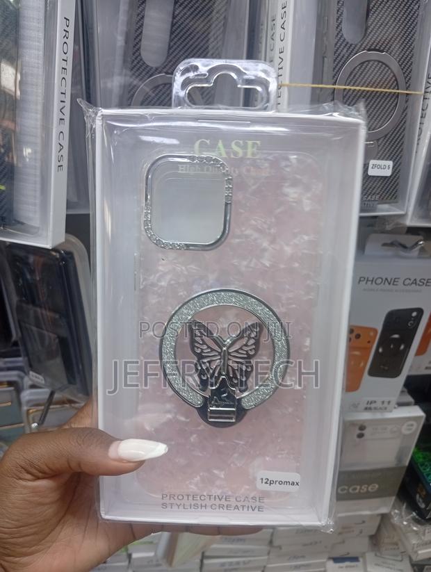Goldliwin Glitter Butterfly Case - iPhone 12 Pro Max . - main view
