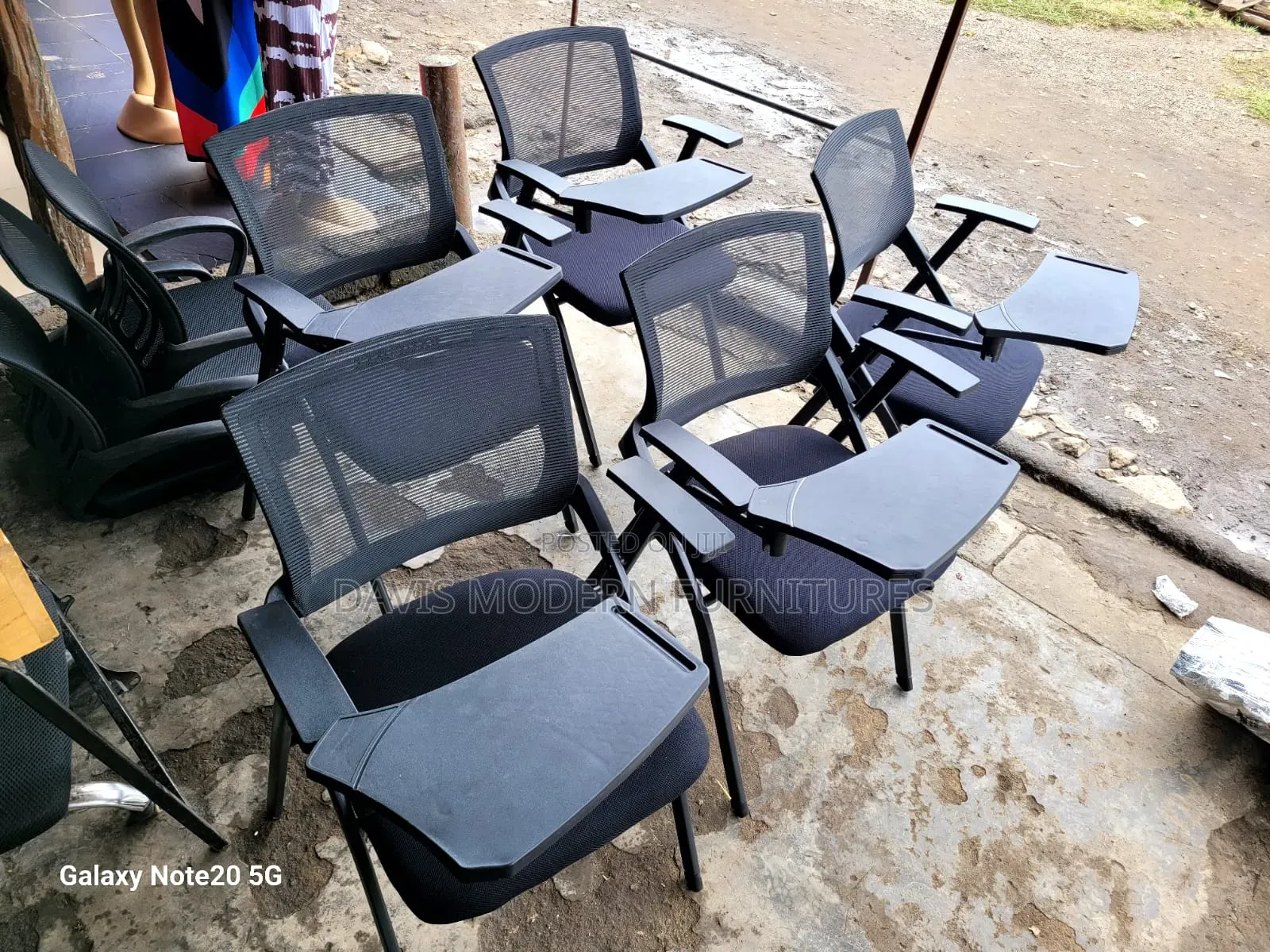 Folding Mesh Training Chair