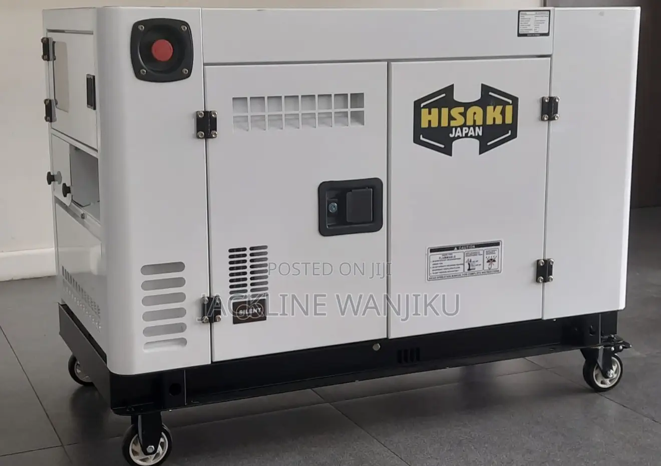 Hisaki Japan Diesel Generator *Closed Type 15kva *Single $Three Phase