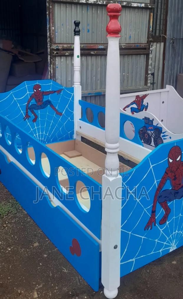 Boy's Cartoon Themed 3×6 Bed