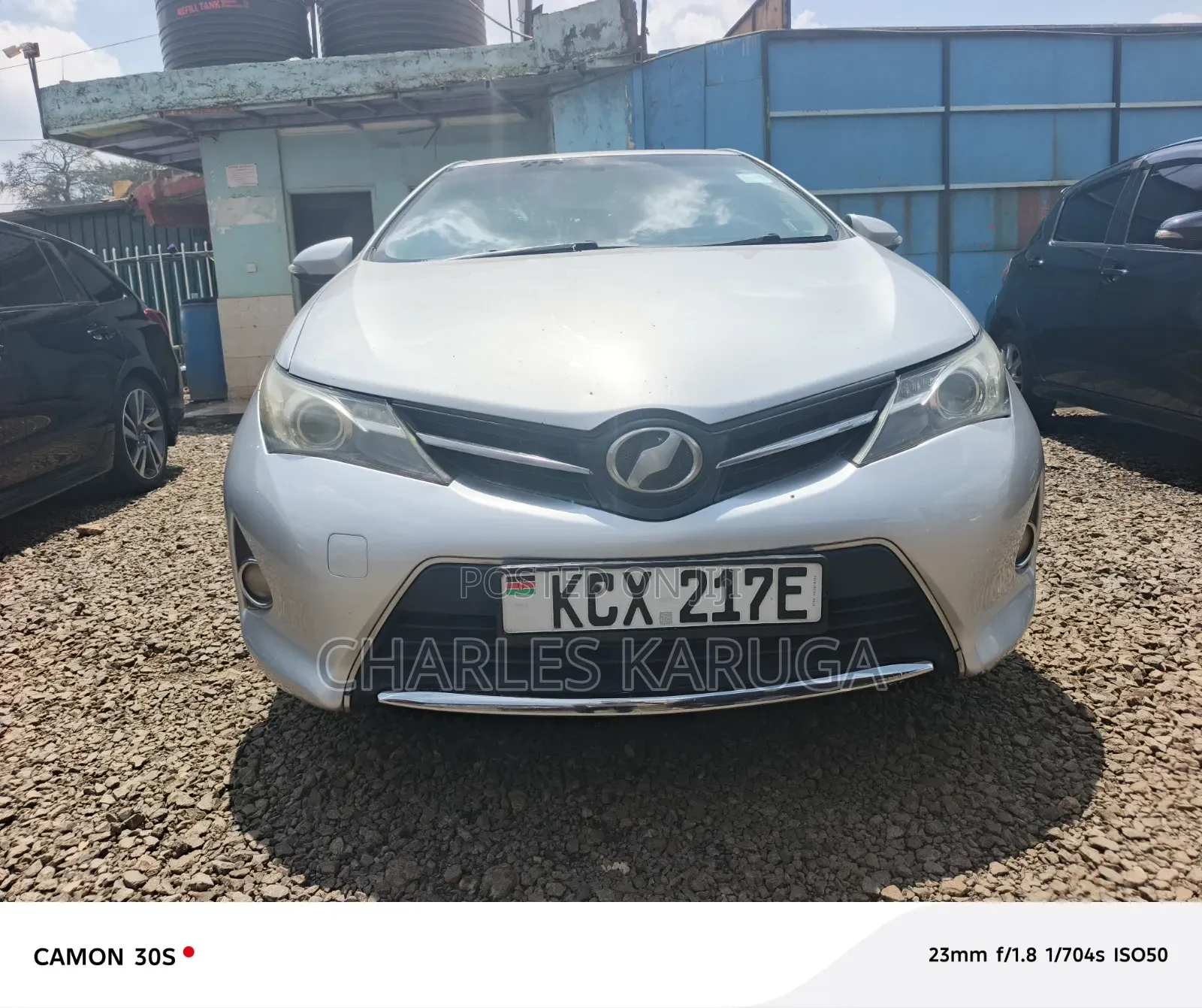 Toyota Auris 2012 Silver