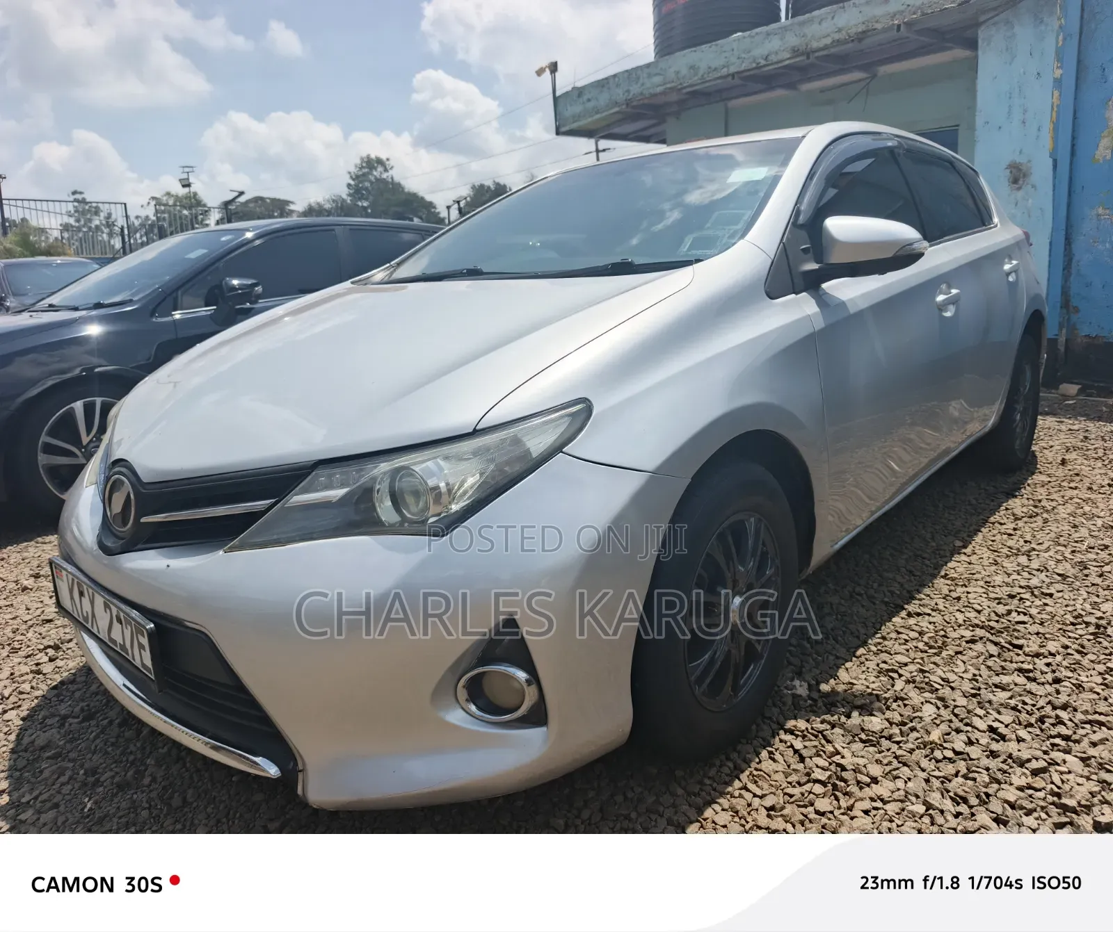 Toyota Auris 2012 Silver