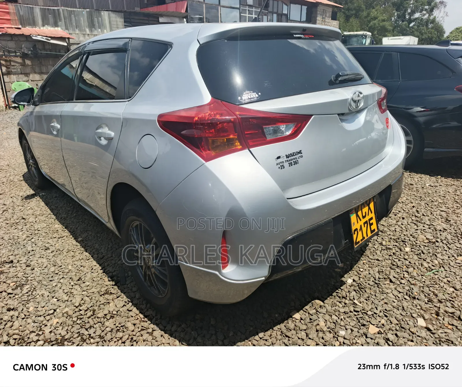 Toyota Auris 2012 Silver