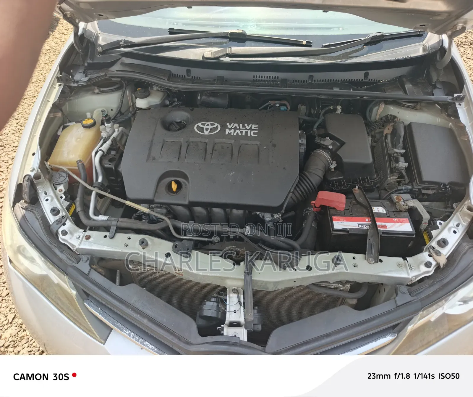 Toyota Auris 2012 Silver