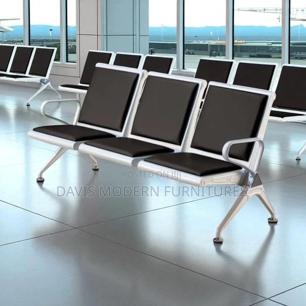 3-Seater Airport Waiting Bench