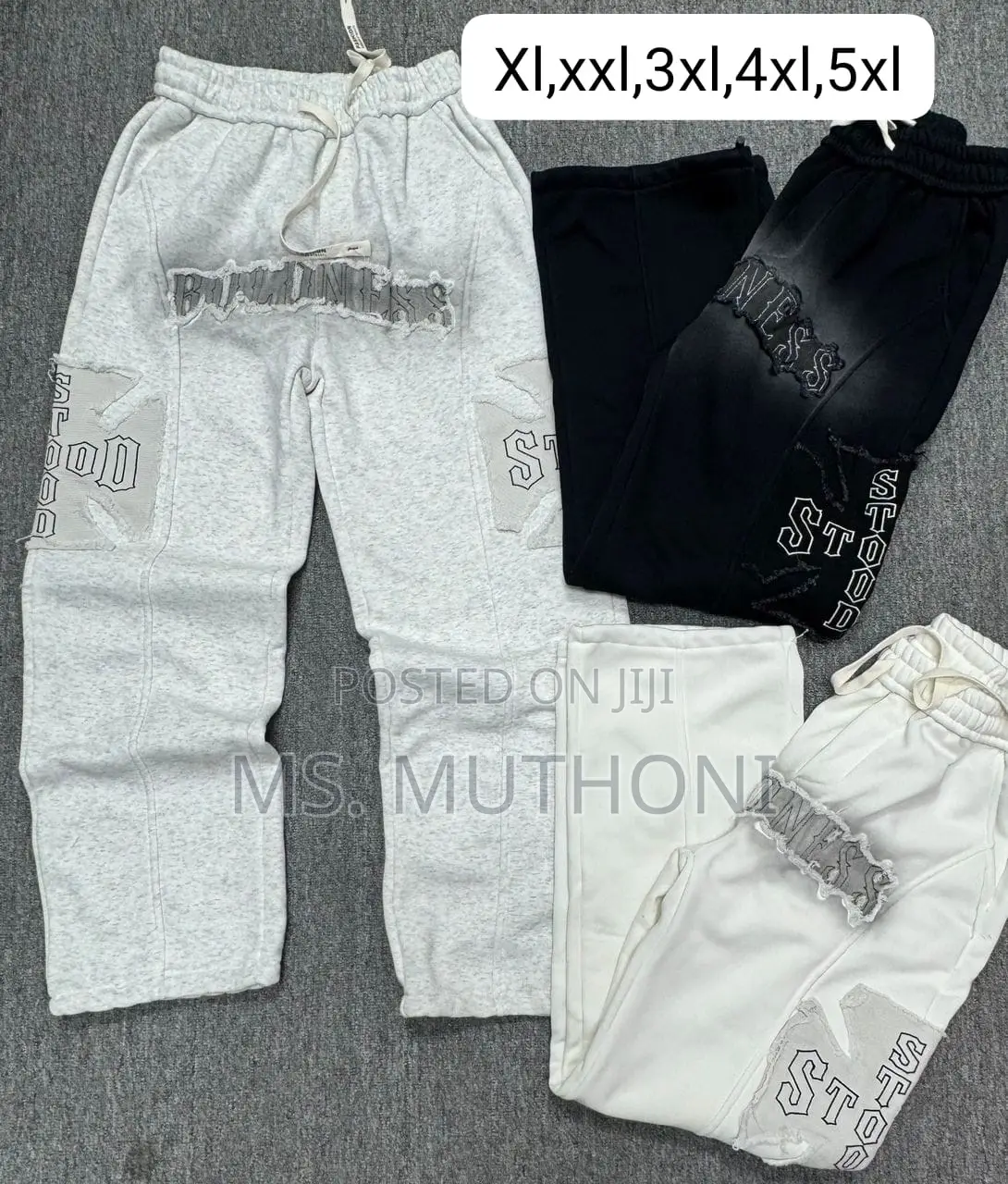 Heavy Quality Wide Leg Sweatpants Now Available!!