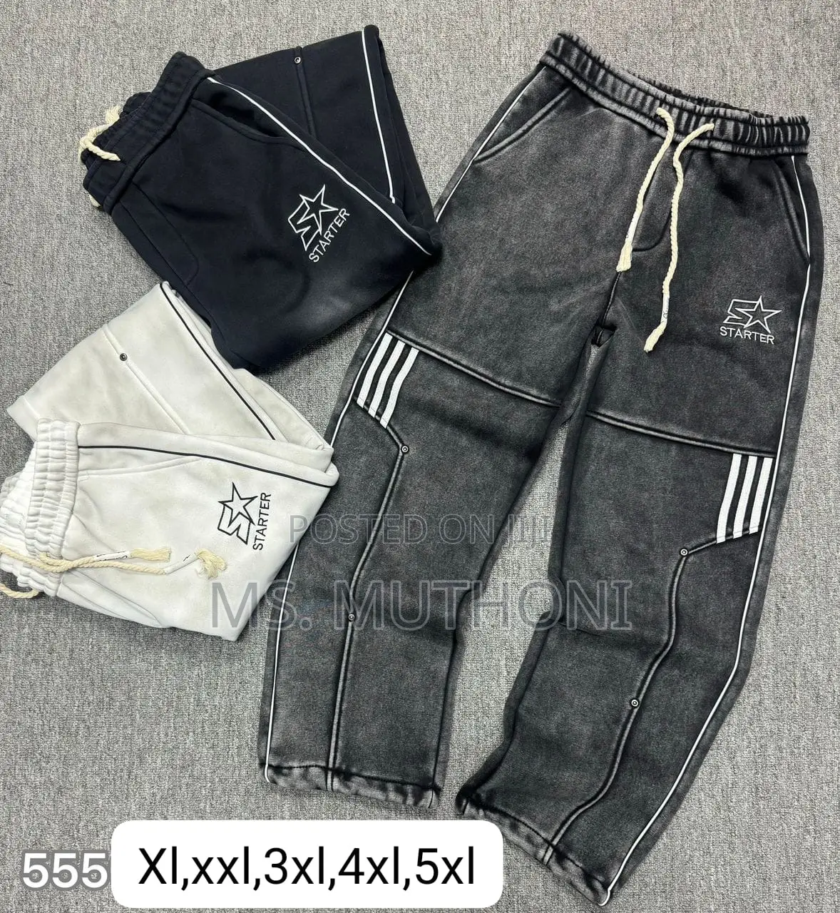 Heavy Quality Wide Leg Sweatpants Now Available!!