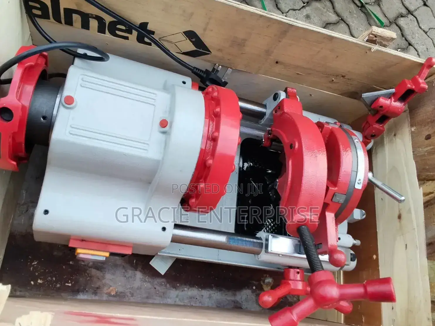 Electric Steel Pipe Threader Machine