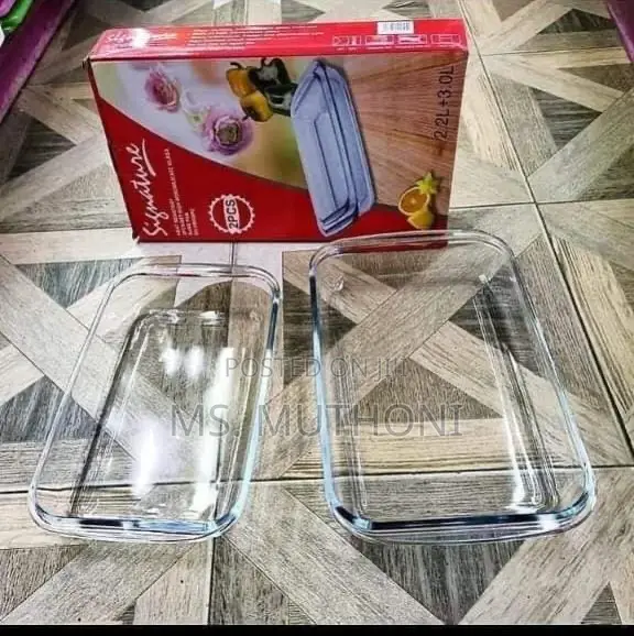 Signature 2-Piece Rectangular Glass Baking Dish Set