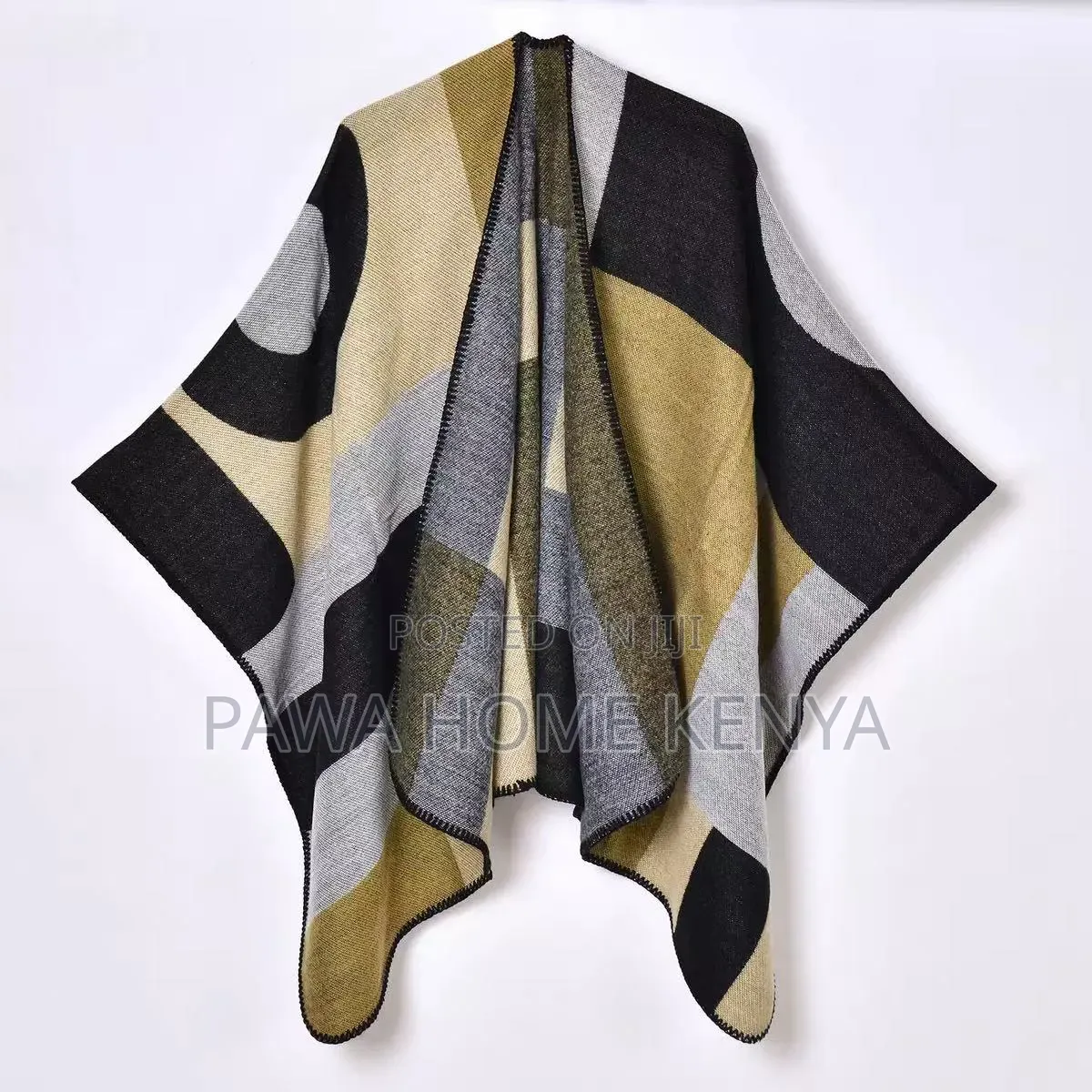 Wrap Me Up Belted Shawl/Poncho