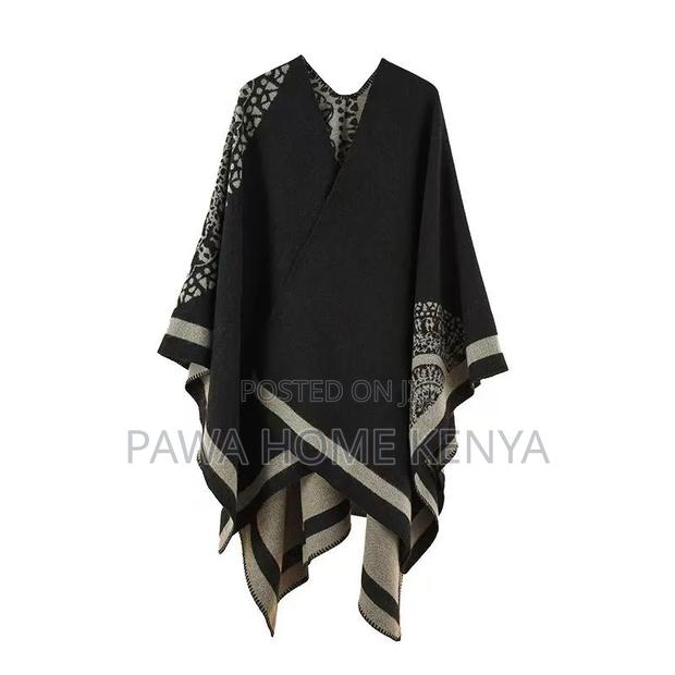 Wrap Me Up Belted Shawl/Poncho - thumbnail 14