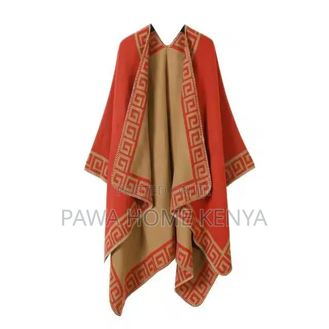 Wrap Me Up Belted Shawl/Poncho