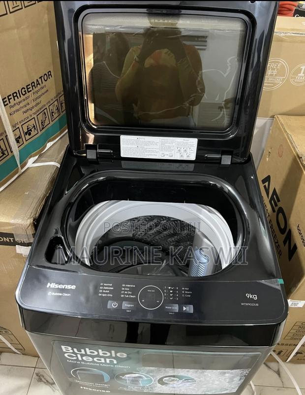 Hisense 9kg Top Load Full Automatic - thumbnail 2