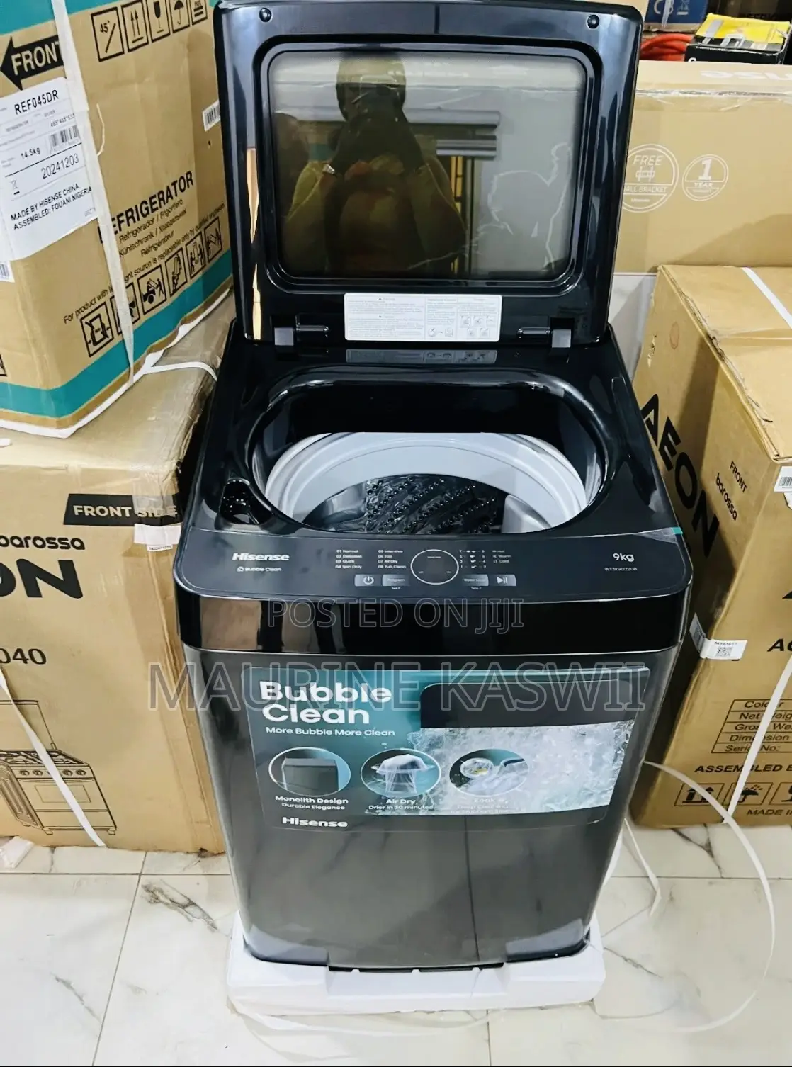 Hisense 9kg Top Load Single Tub