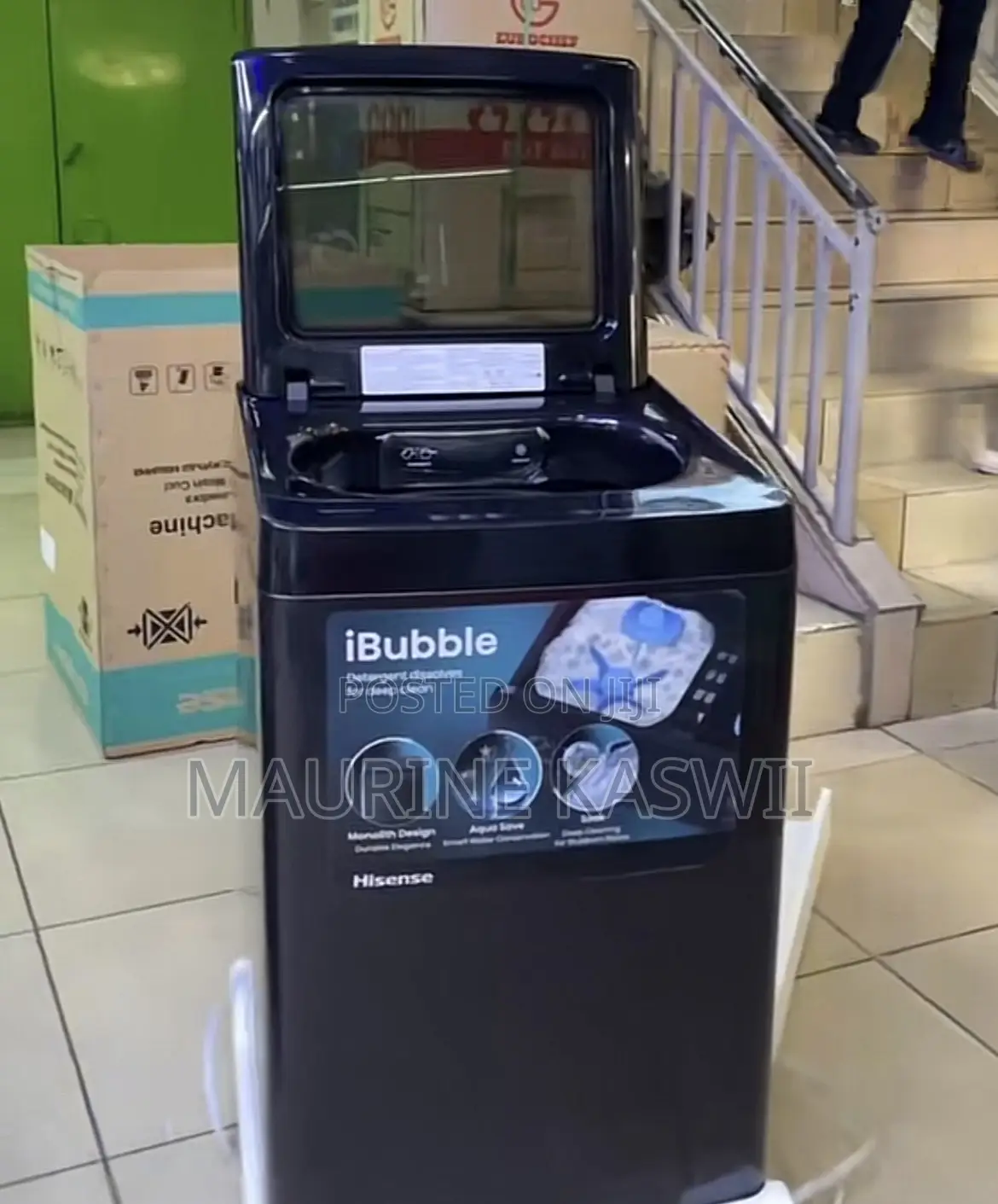 Hisense 11kg Full Automatic Top Load Single Tub