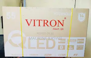 Vitron 55" Inch Qled Television Uhd Smart Android
