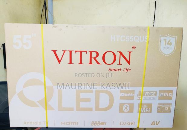 Vitron 55" Inch Qled Television Uhd Smart Android - thumbnail 2