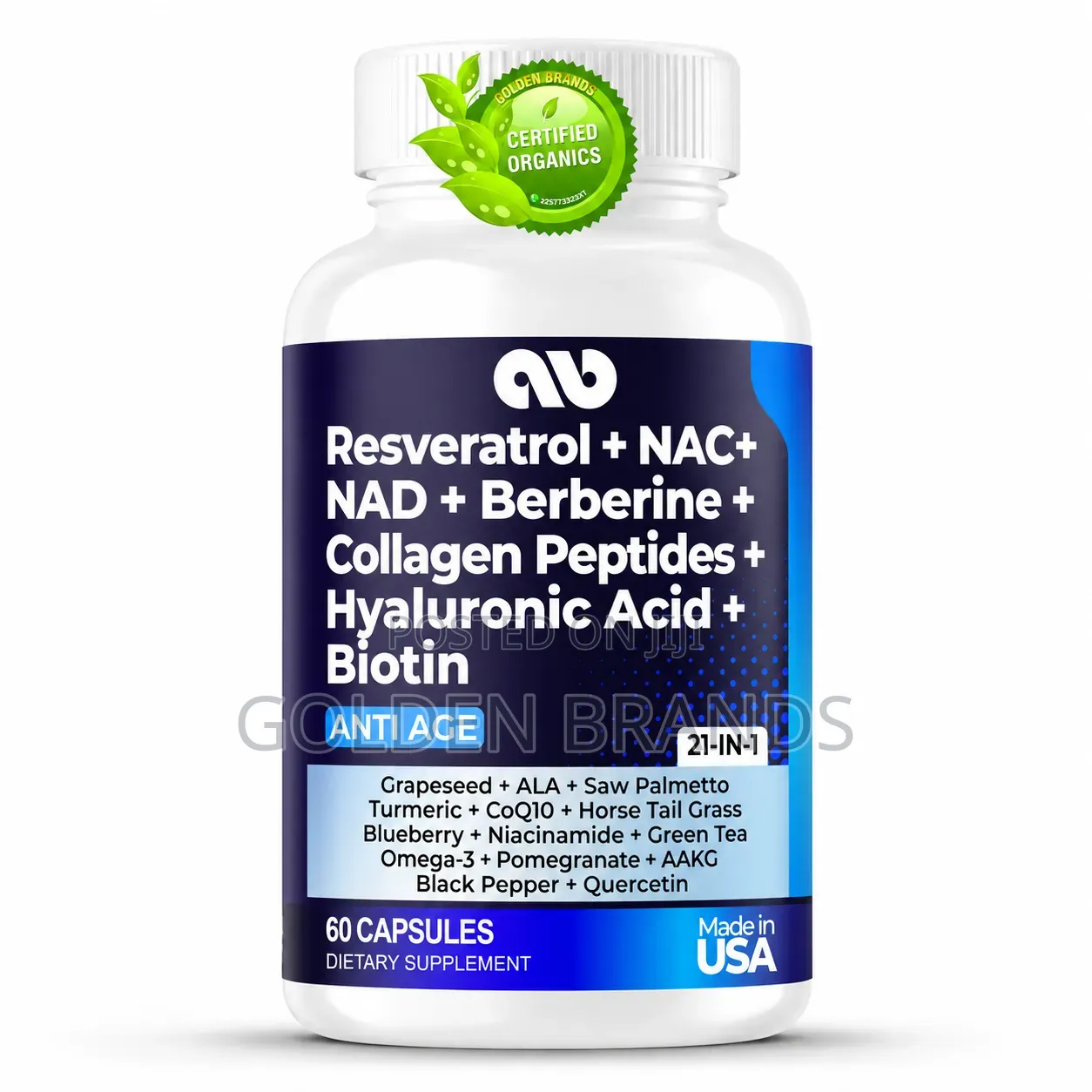 Reverse Aging Nad- Restore Vitality, Glow, Live Longer-Look Younger