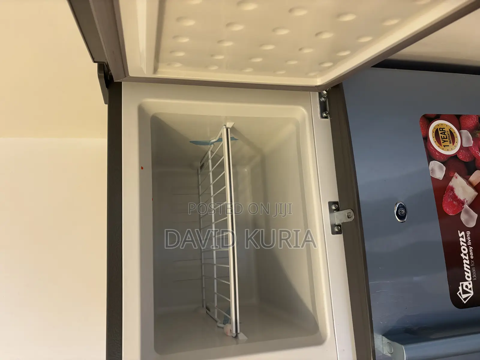 Ramtons 213 Litres 2 Door Direct Cool Fridge, Blue Rf/249