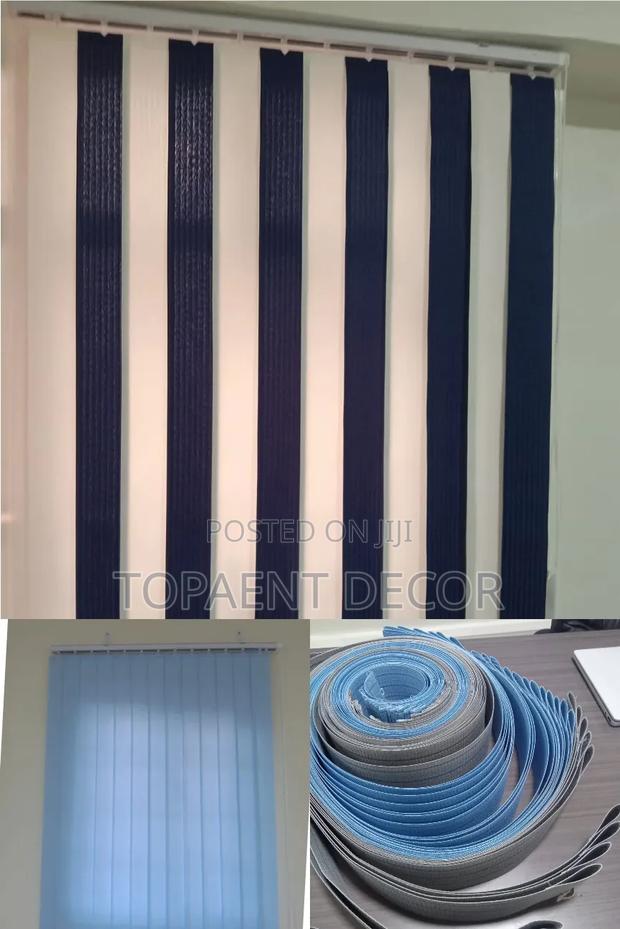 Beauty in Office With Elegant Vertical Office Window Blinds