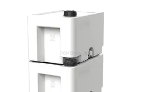 25l Square Water Can 50mm Screw Cap Pioneer Plastics