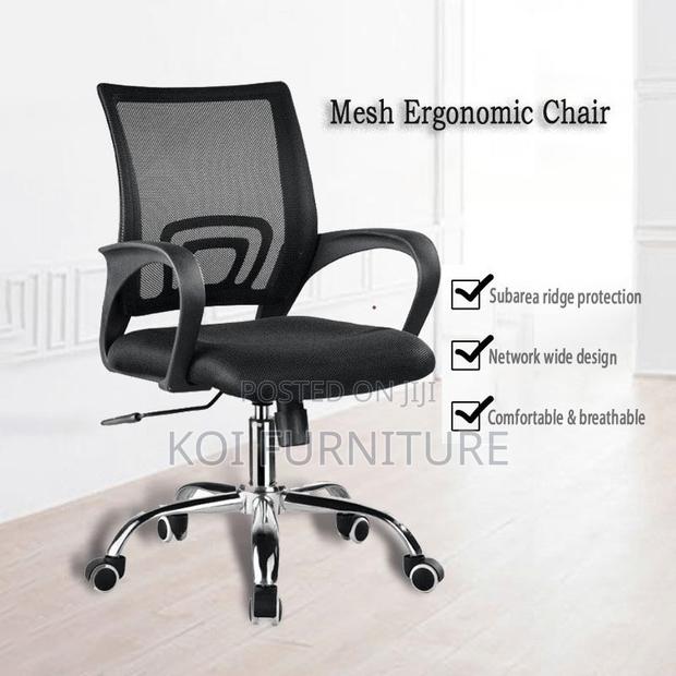 Office Chairs; Nebelle Mesh Office Fabric Chairs - thumbnail 4