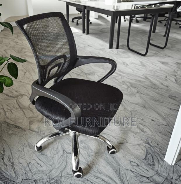 Office Chairs; Nebelle Mesh Office Fabric Chairs - thumbnail 10