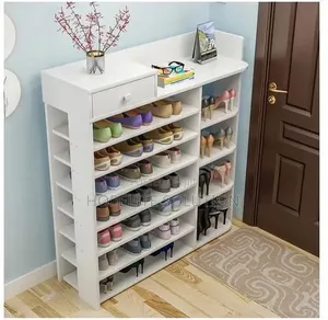 Wooden Shoe Rack Cabinet