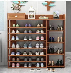 Wooden Shoe Rack Cabinet