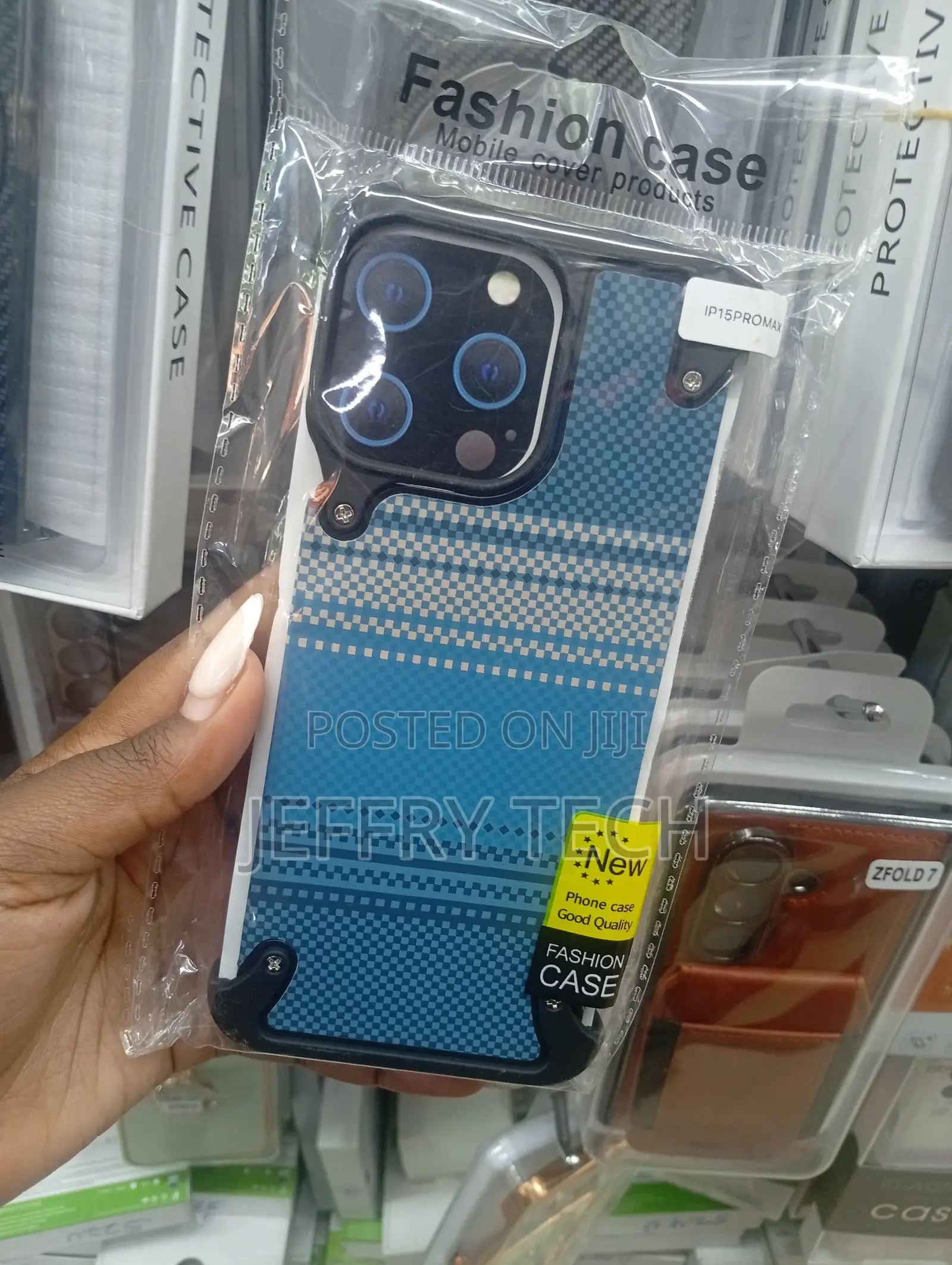 iPhone 15 Pro Max Titan Carbon Metal Frame Case With 360 .