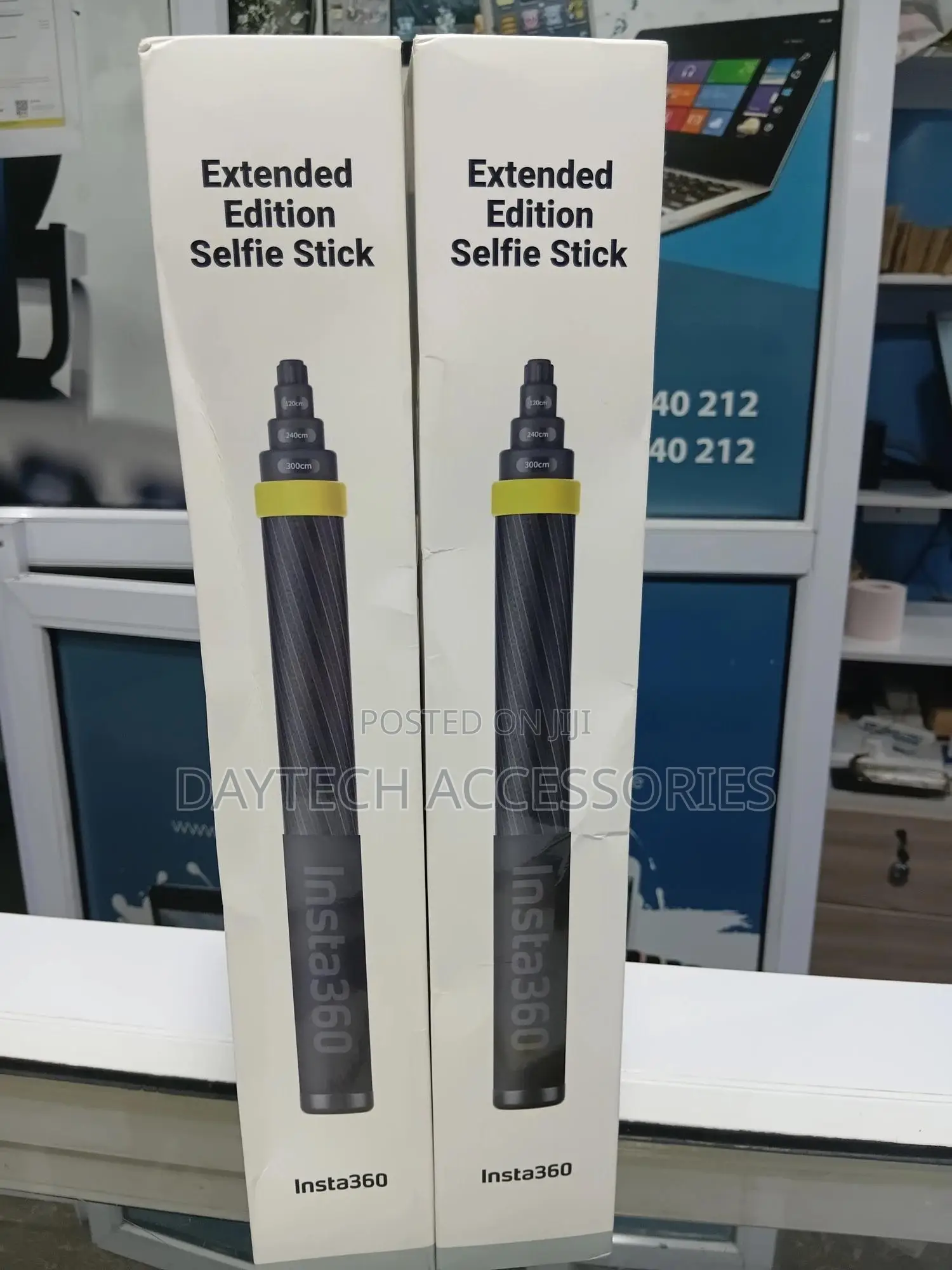 Insta360 3 Meter Extended Edition Selfie Stick Carbon Fiber