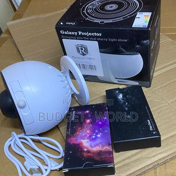 Rotating Star and Galaxy Lamp With Adjustable Cosmic Light Projection - main view