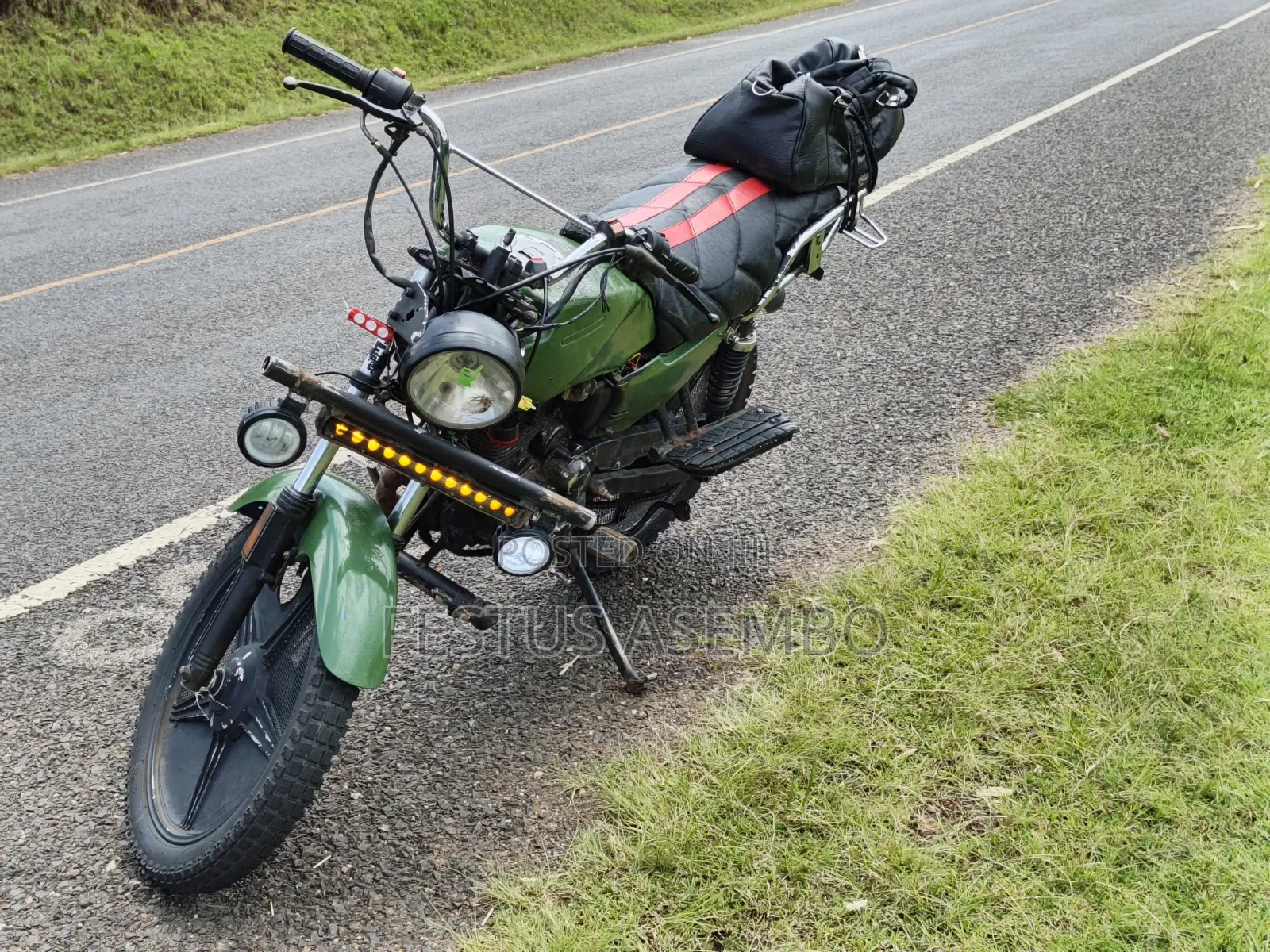 Motorcycle 2015 Green