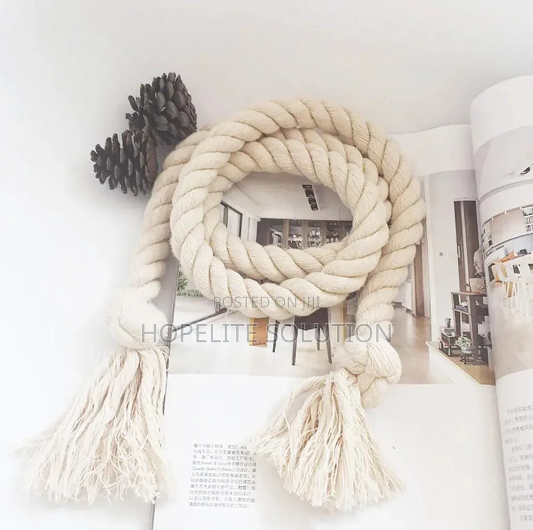 2 Pack Curtain Tiebacks Rope, Outdoor Curtain Tiebacks,