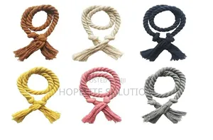2 Pack Curtain Tiebacks Rope, Outdoor Curtain Tiebacks,