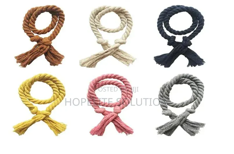 2 Pack Curtain Tiebacks Rope, Outdoor Curtain Tiebacks,